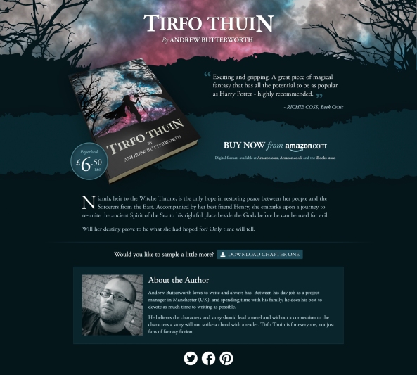 Tirfo Thuin New Web Design